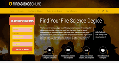 Desktop Screenshot of firescience.org